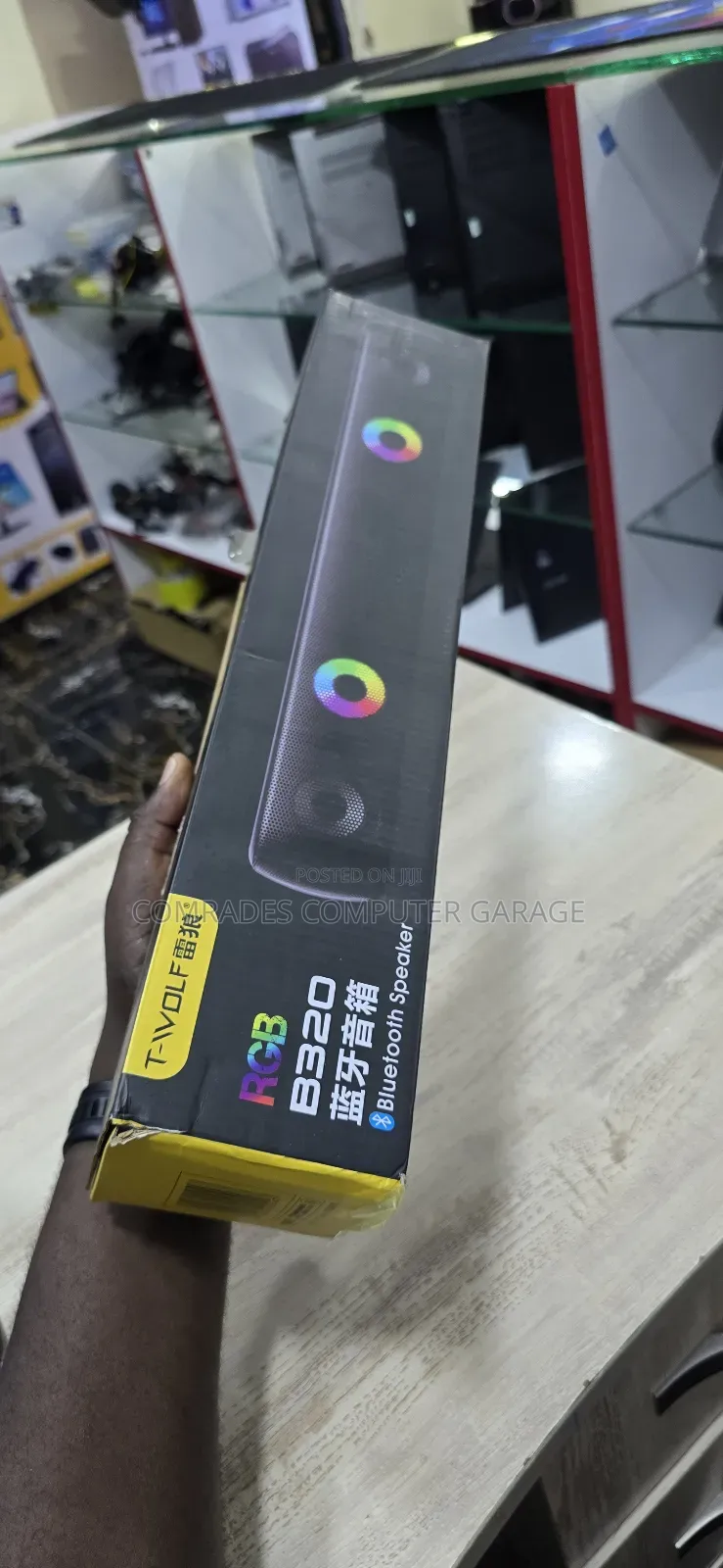 T-Wolf B320 RGB Bluetooth Speaker.