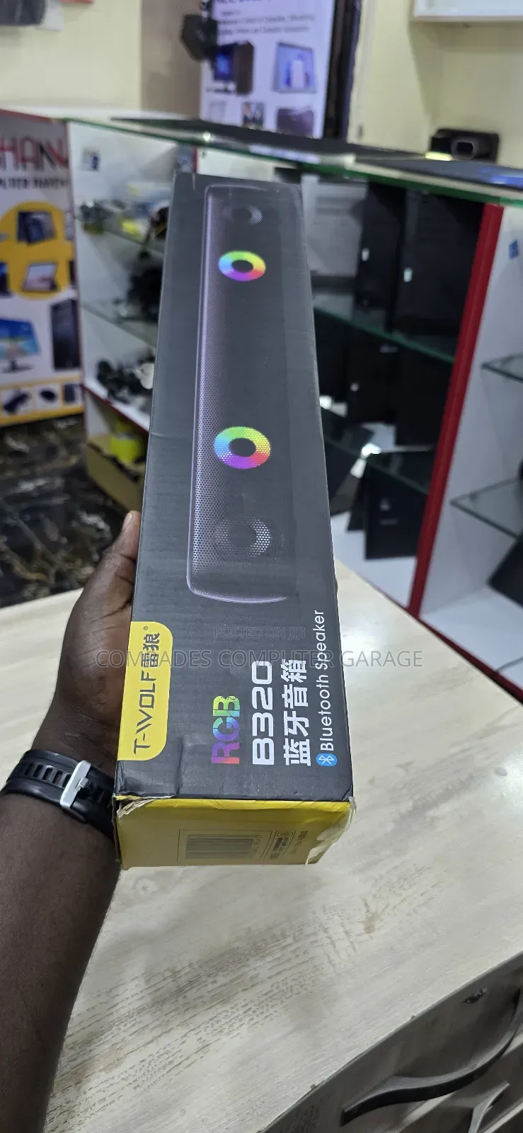 T-Wolf B320 RGB Bluetooth Speaker.