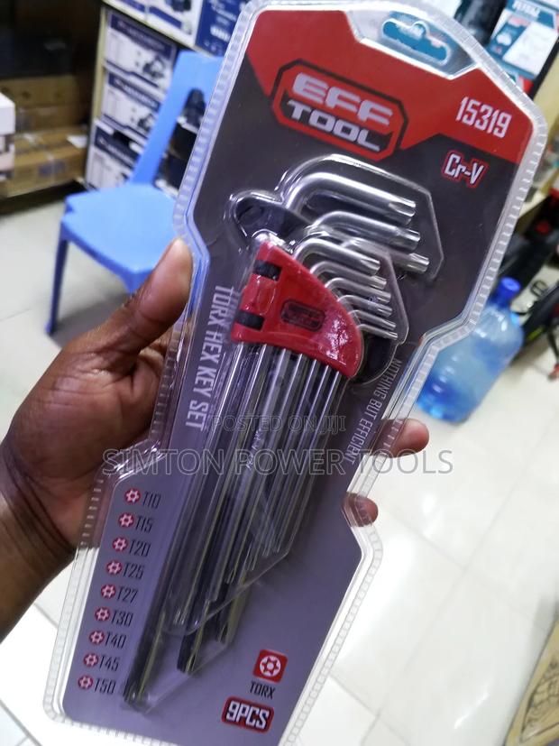 9 Piece Effort Tool Hex Key - main view