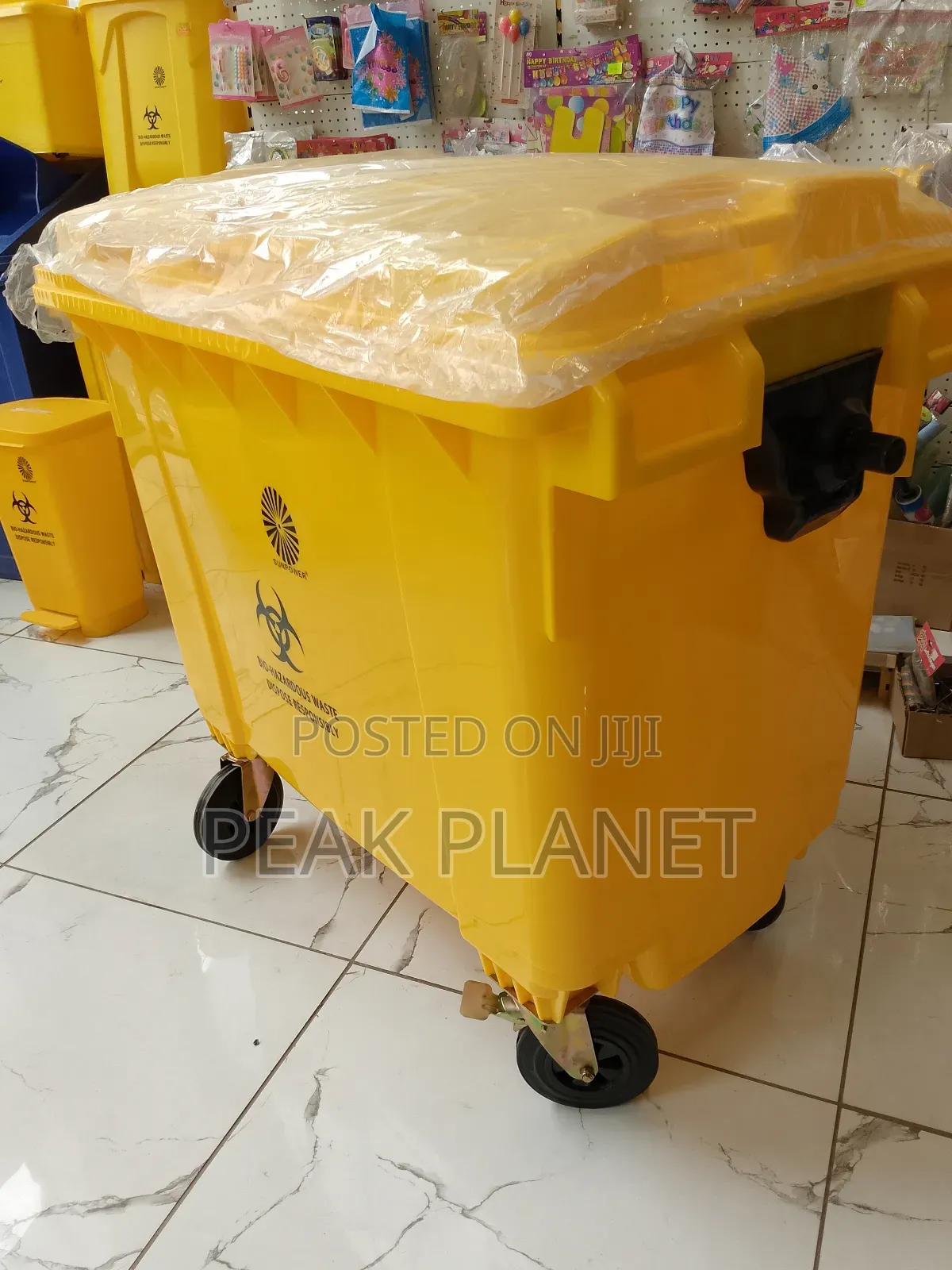 Big 660l Garbage Bin With Lid