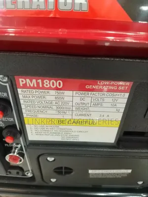 Pm1800 850 Watts Premier Gasoline Generator