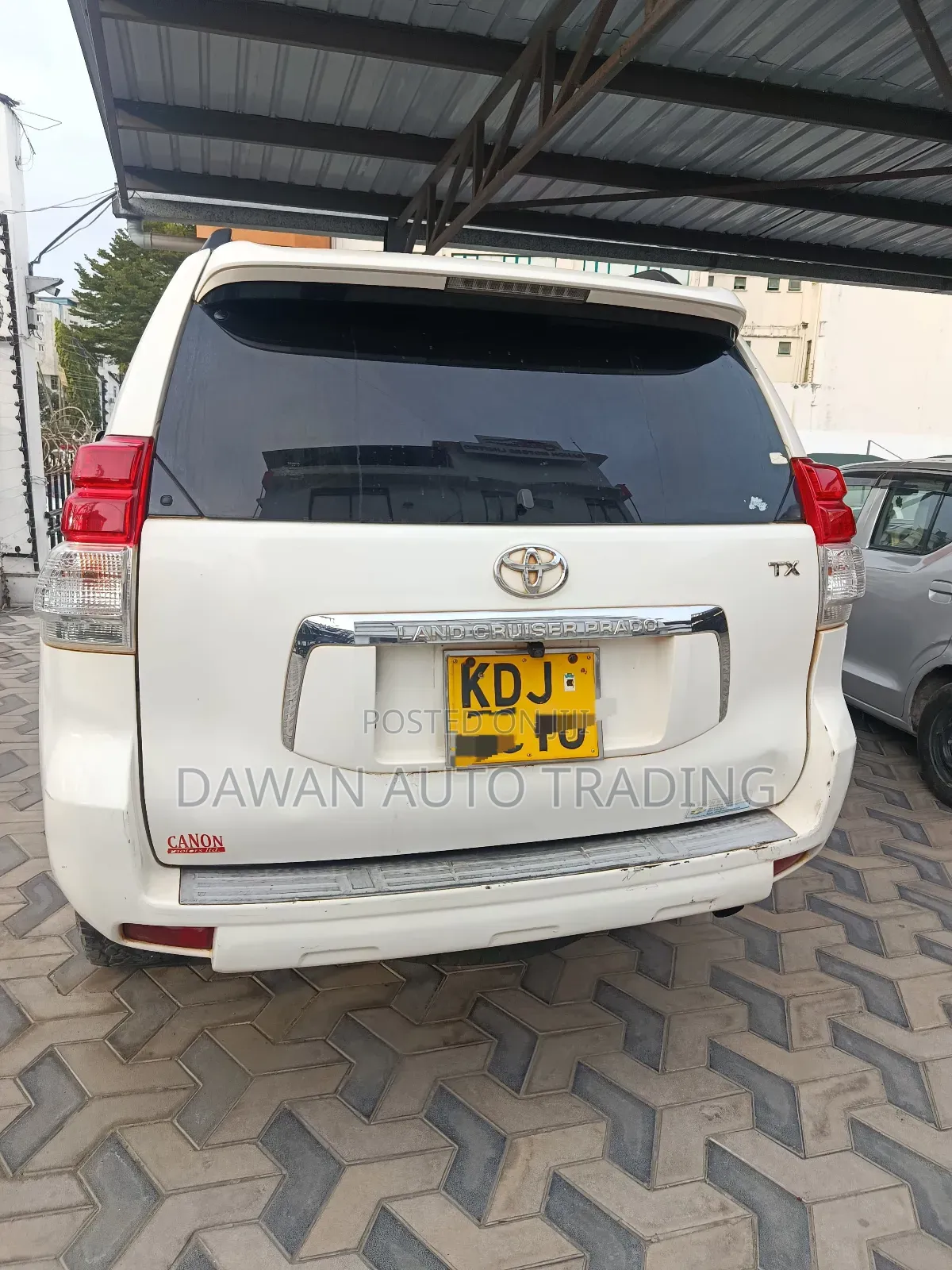 Toyota Land Cruiser Prado 2015 White