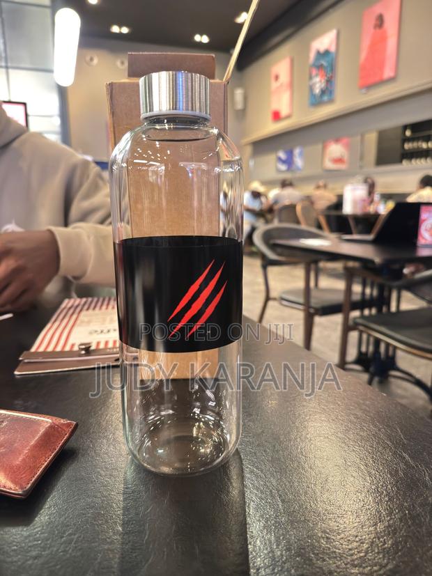 Borosilicate Glass Water Bottle