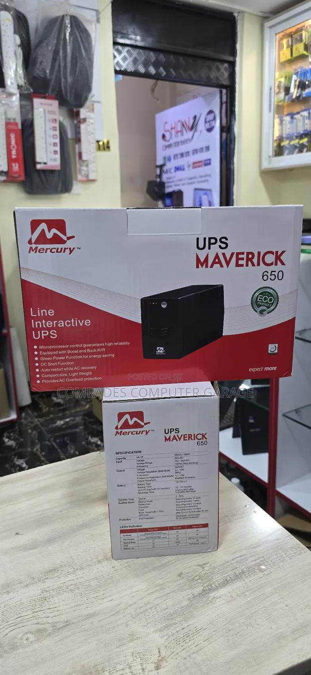 Mercury Maverick 650va Line Interactive Ups. - thumbnail 4