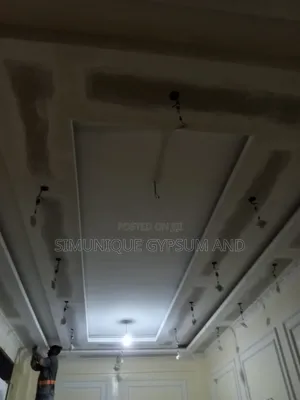 Gypsum Installation and Lights