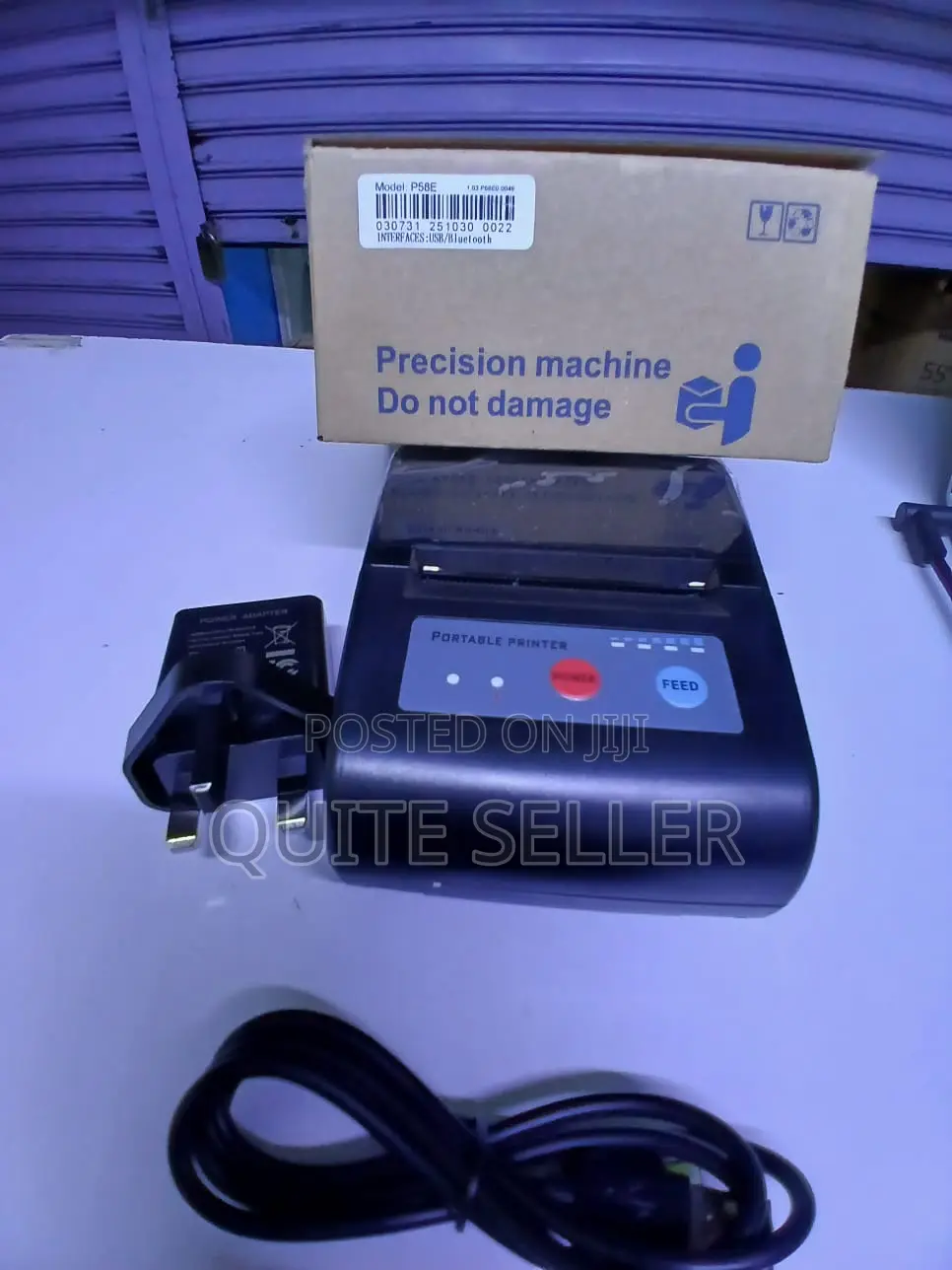 Wireless Bluetooth Printer P58 Portable Mobile Print