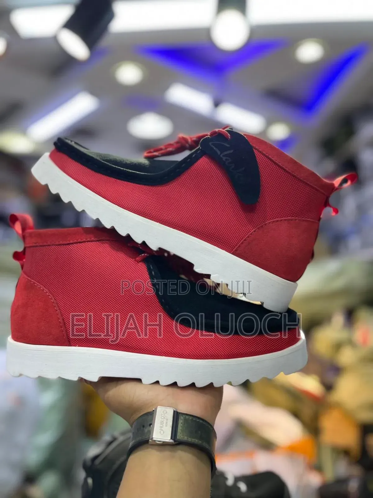 Clark’S Original Chukka Red Black 🔥

Quality