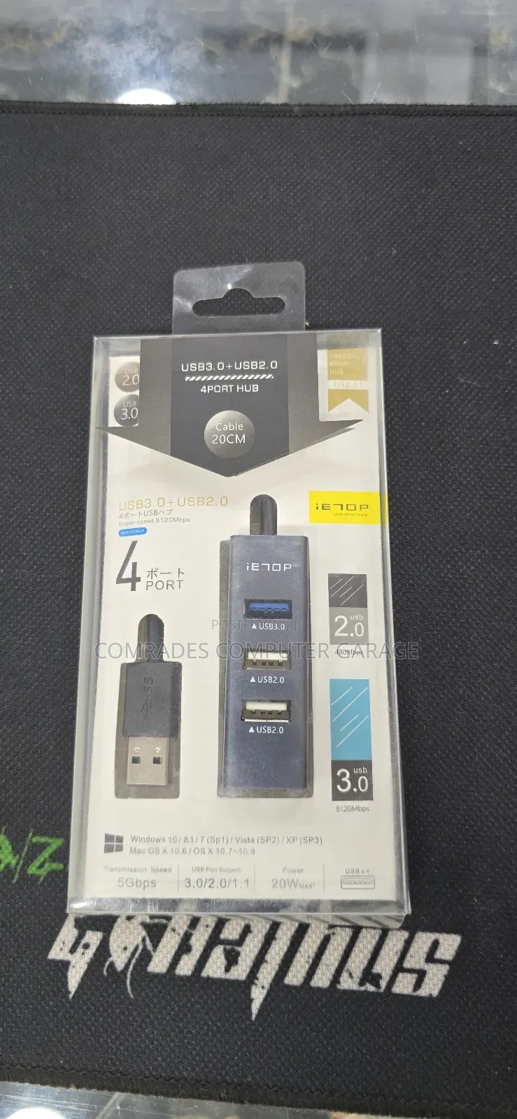 Usb 3.0 Port (For High-Speed Data Transfer) and Three Usb 2.0 Ports.