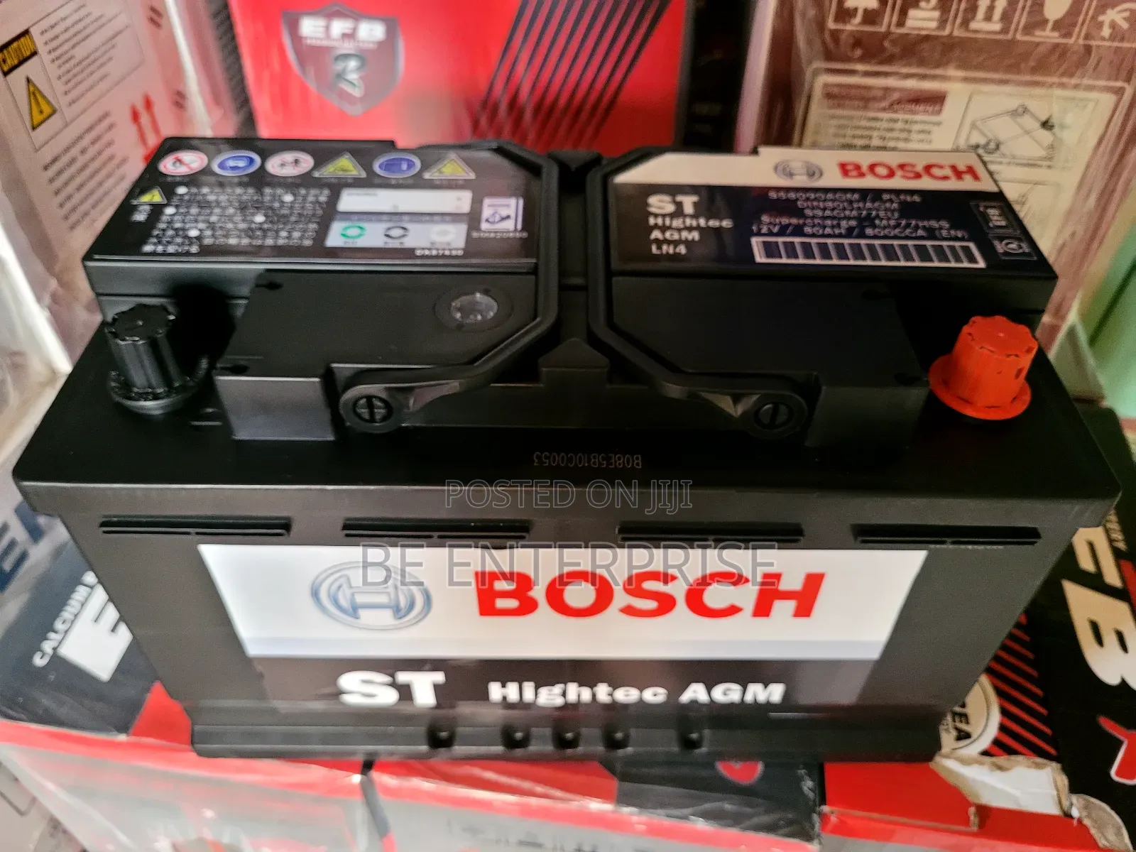 Bosch Din 80/80ah Automotive Battery