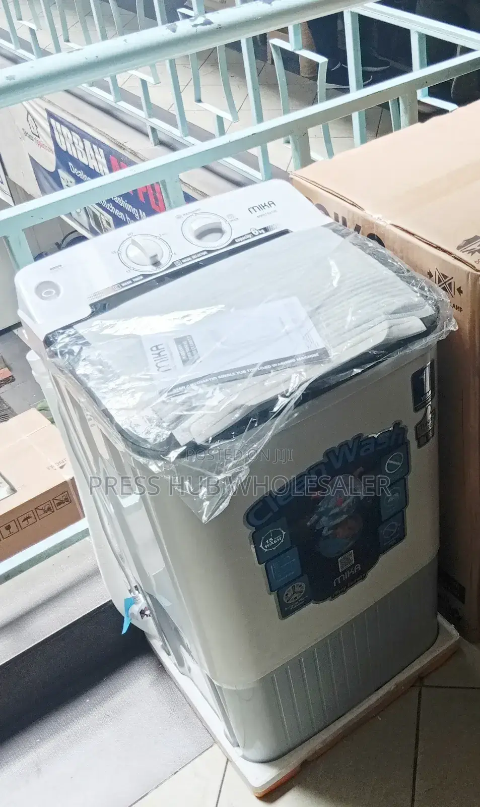 Mika 6kg Single Tub Washing Machine.