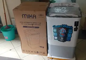 Mika 6kg Single Tub Washing Machine. * 