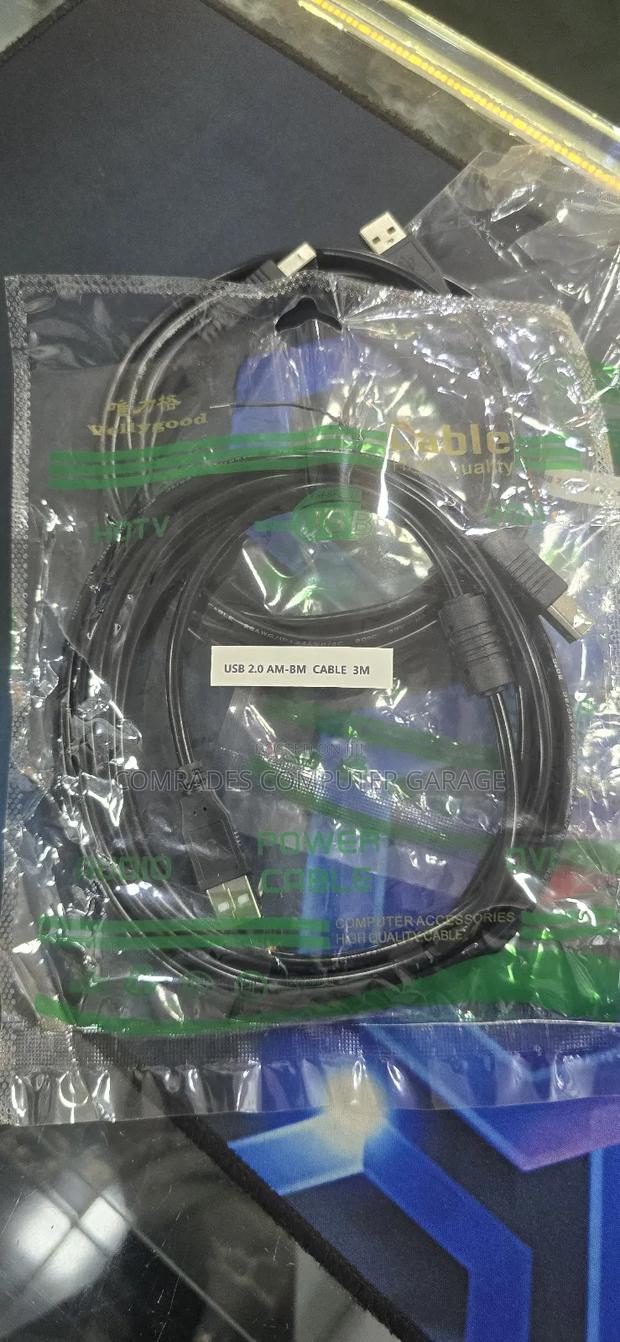 Usb 2.0 Printer Cable. 3m - thumbnail 3