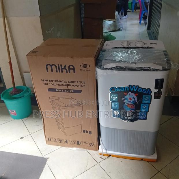 Mika 6kg Single Tub Semi-Automatic Washing Machine. *  - main view