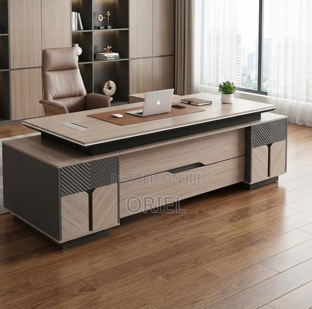 Office Desks; Large Executive Corner Computer Desk 2400mm - main view