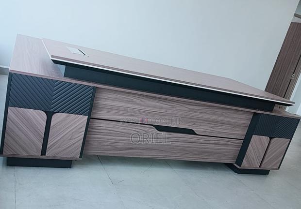 Office Desks; Large Executive Corner Computer Desk 2400mm - thumbnail 4