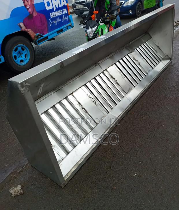 Commercial Stainless Steel Kitchen Exhaust Hood