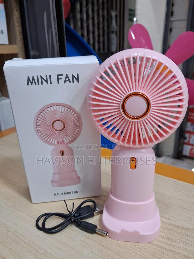 New Arrival Rechargeable Mini Portable Fan