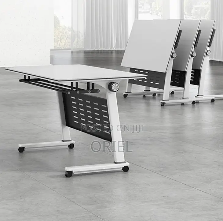 Executive Desks; Reinforced Double Leg Folding Utility Desk