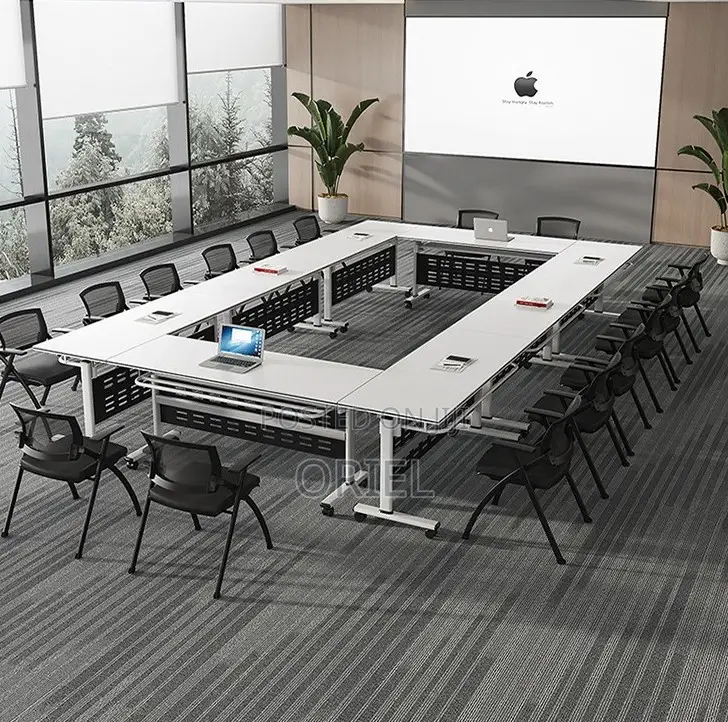 Executive Desks; Reinforced Double Leg Folding Utility Desk