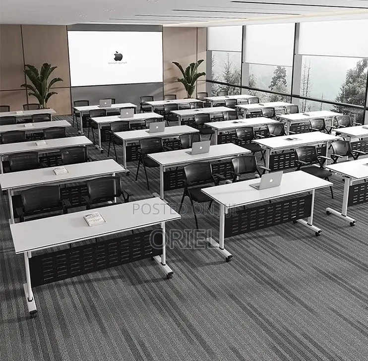 Executive Desks; Reinforced Double Leg Folding Utility Desk