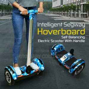 Smart Balance A8 Hoverboard | Blue Galaxy | Kids Adults | T-Bar