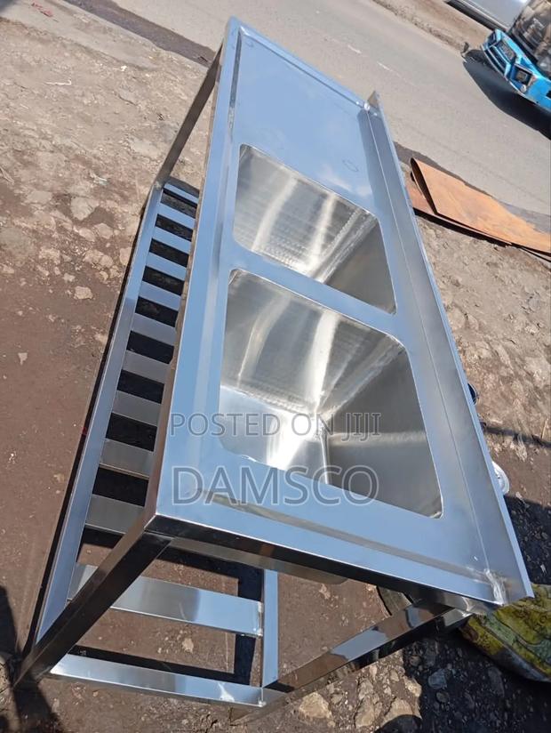 Stainless Steel Double Kitchen Sink - main view