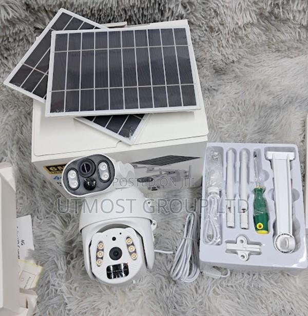 Ubox 4g Solar 6mp Hd Outdoor Surveillance Cam