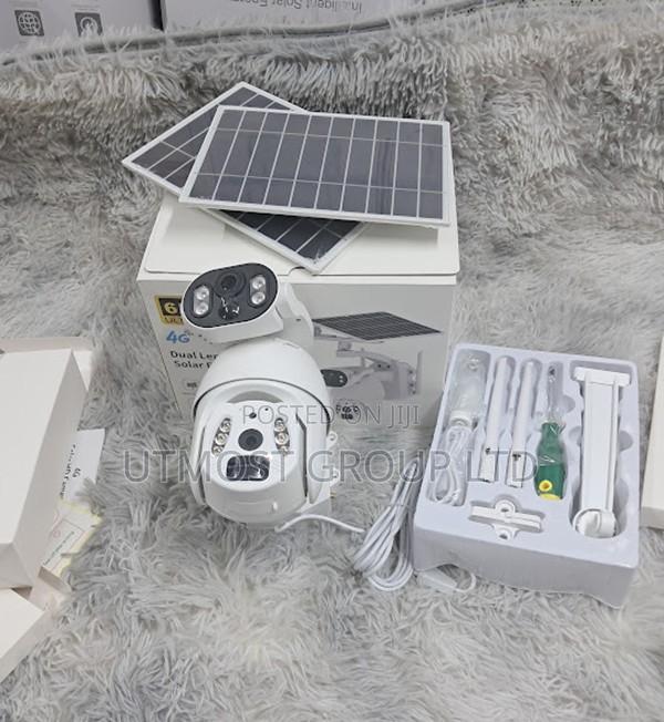 Ubox 6mp Dual Lens 4g Lte Smart Solar Camera