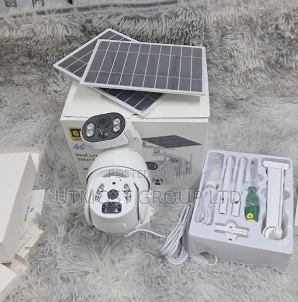 6mp Ubox Solar Powered 4g Dual Lens PTZ Camera - main view