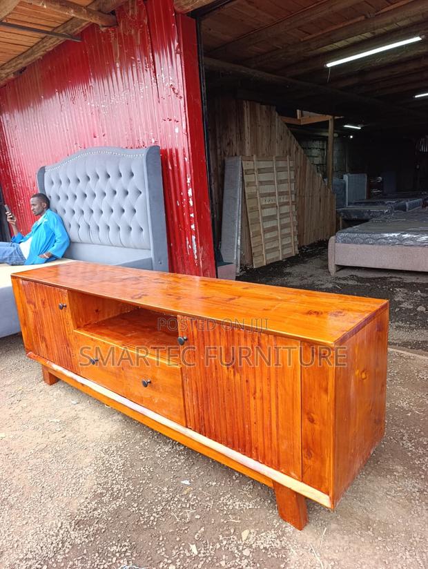 Wooden Tv Stand - main view