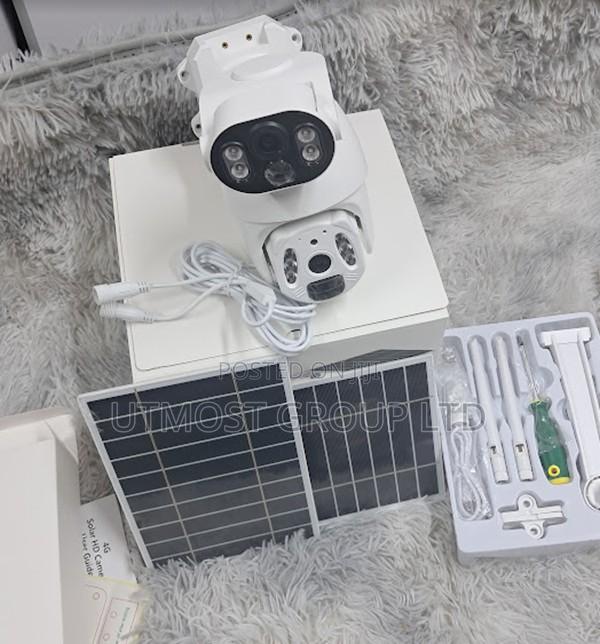 Ubox 6mp Wireless 4g Solar Outdoor CCTV Camera - main view