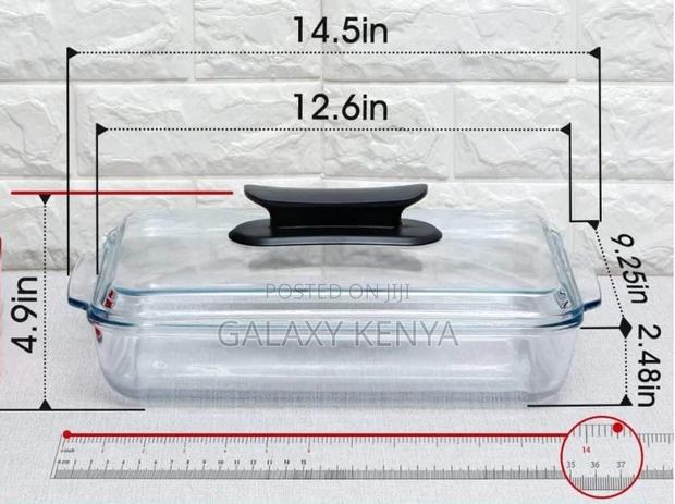 4l Casserole Baking /Storage Tin With Lid - thumbnail 2