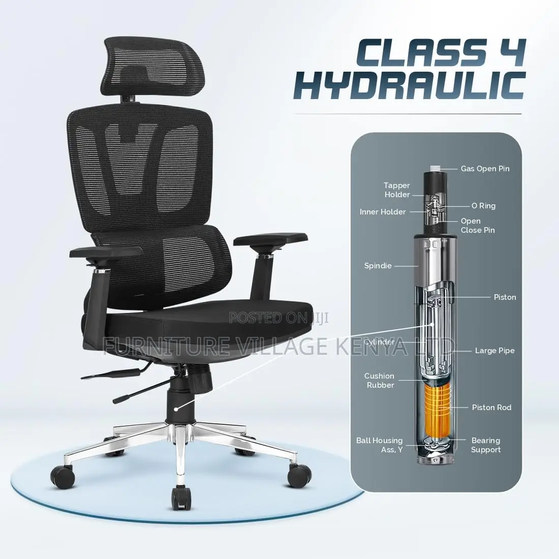 Office Chairs| Ergonomic Orthopedic Seat For Home & Office Use