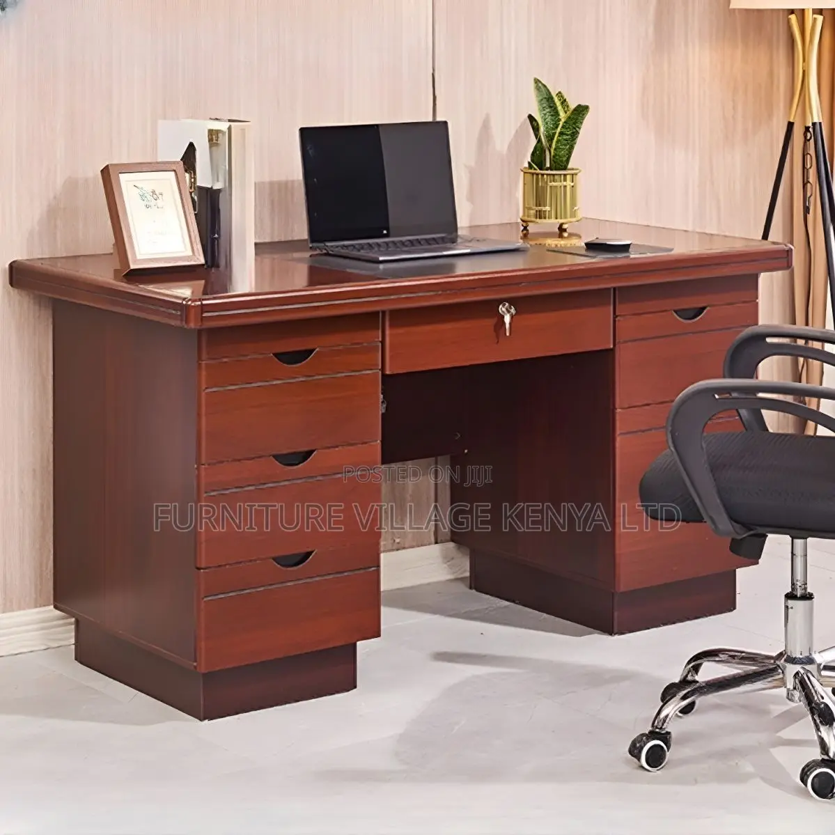 Office Desks| 1200mm Executive Office Table With Drawers