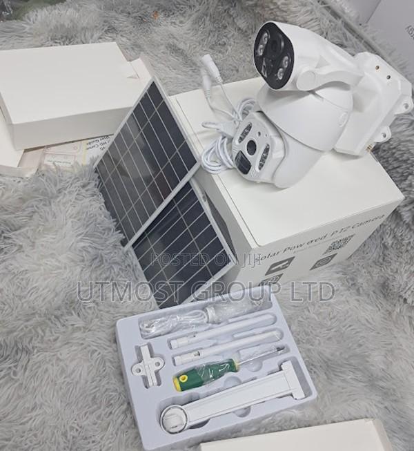 Ubox 6mp 4g Solar Dual Lens CCTV Camera Outdoor