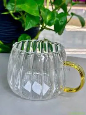 Petal Shaped Borosilicate Glass Mug*.