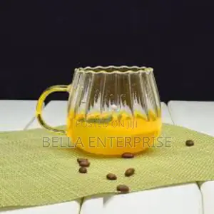 Petal Shaped Borosilicate Glass Mug*.