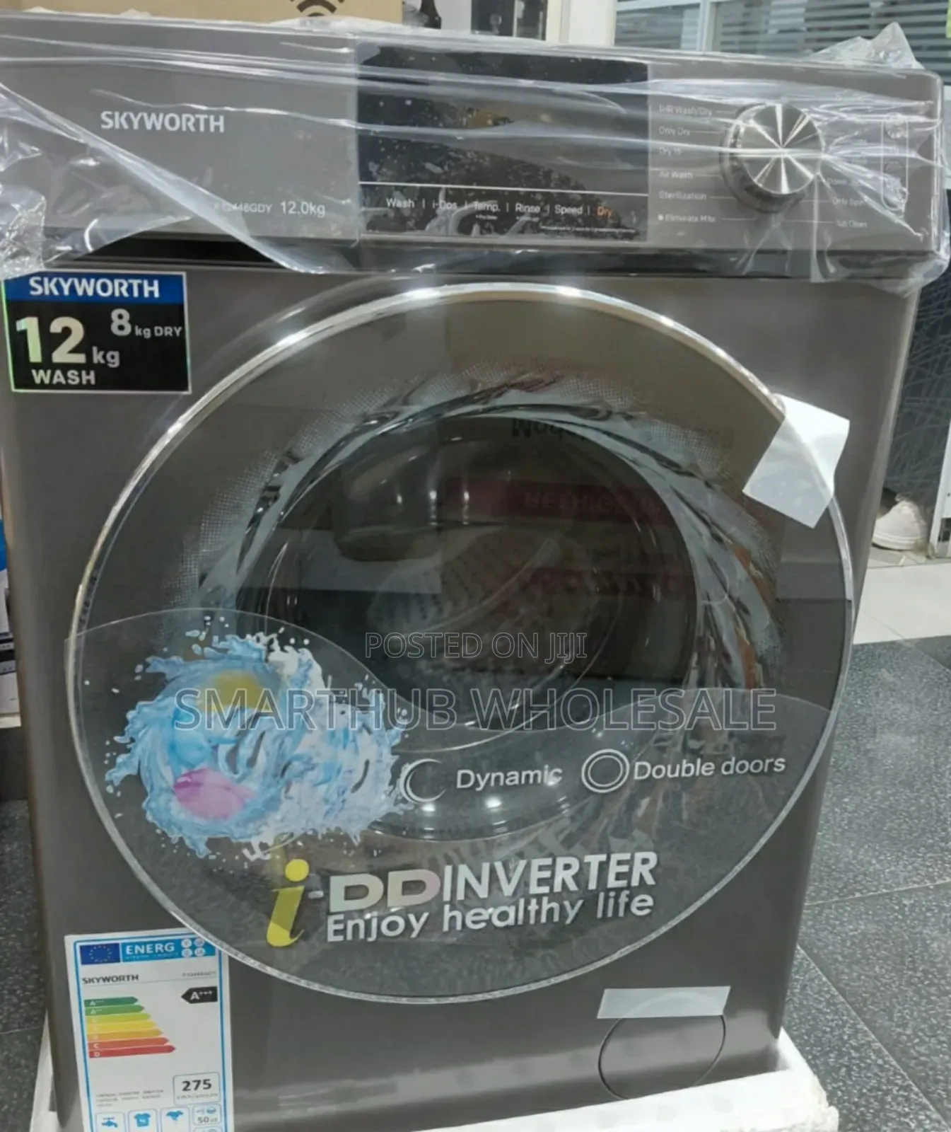 Skyworth Washing Machines Front Load 12kg Wash and Dry