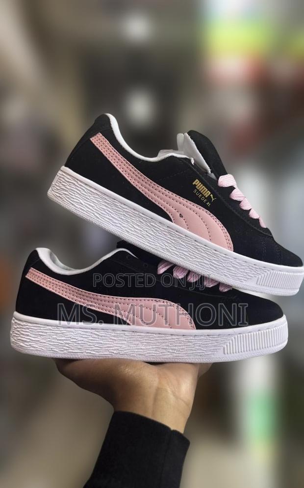 Whisp Pink Puma Su€De Size 37-41 - main view