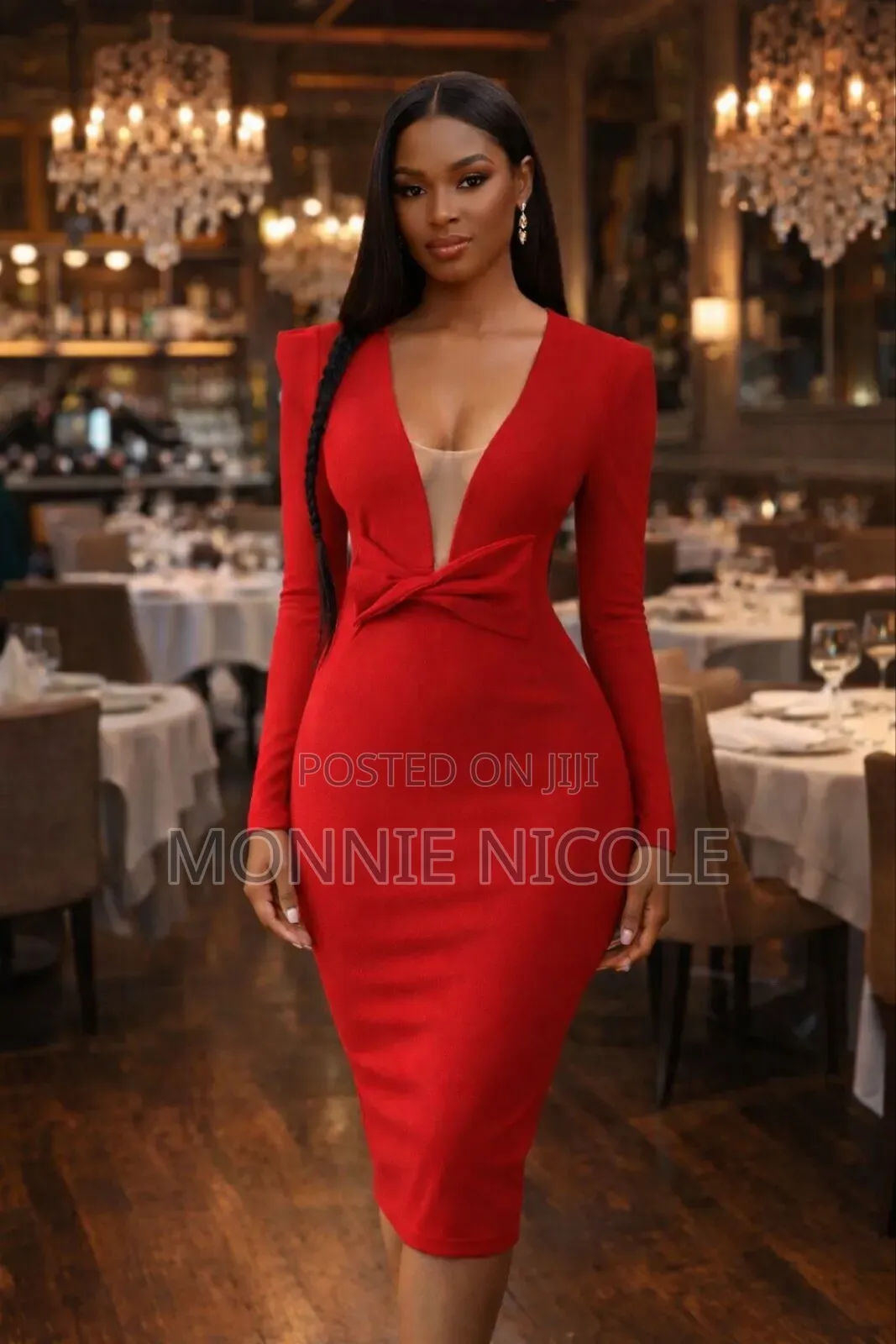Official Classy Red Dress/Heavy Cotton