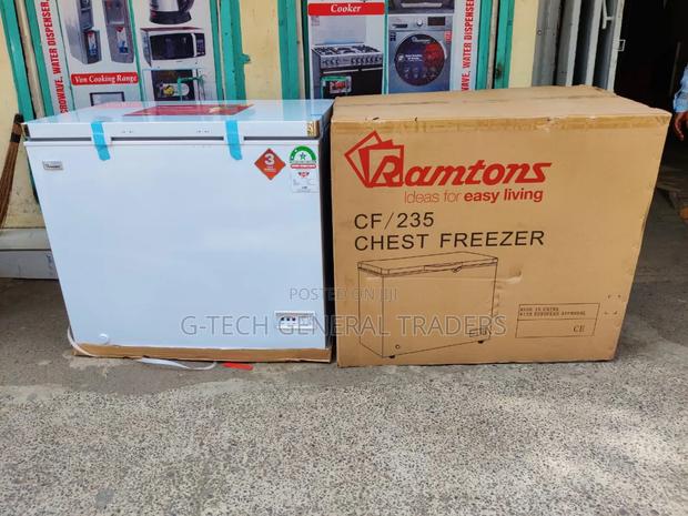 Ramtons 230l Energy Saver Chest Freezer-white - thumbnail 2