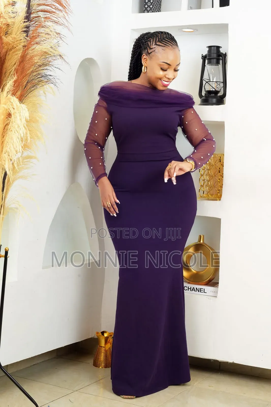 Elegant Long Dinner Dress/Evening Gown/Graduation Dress