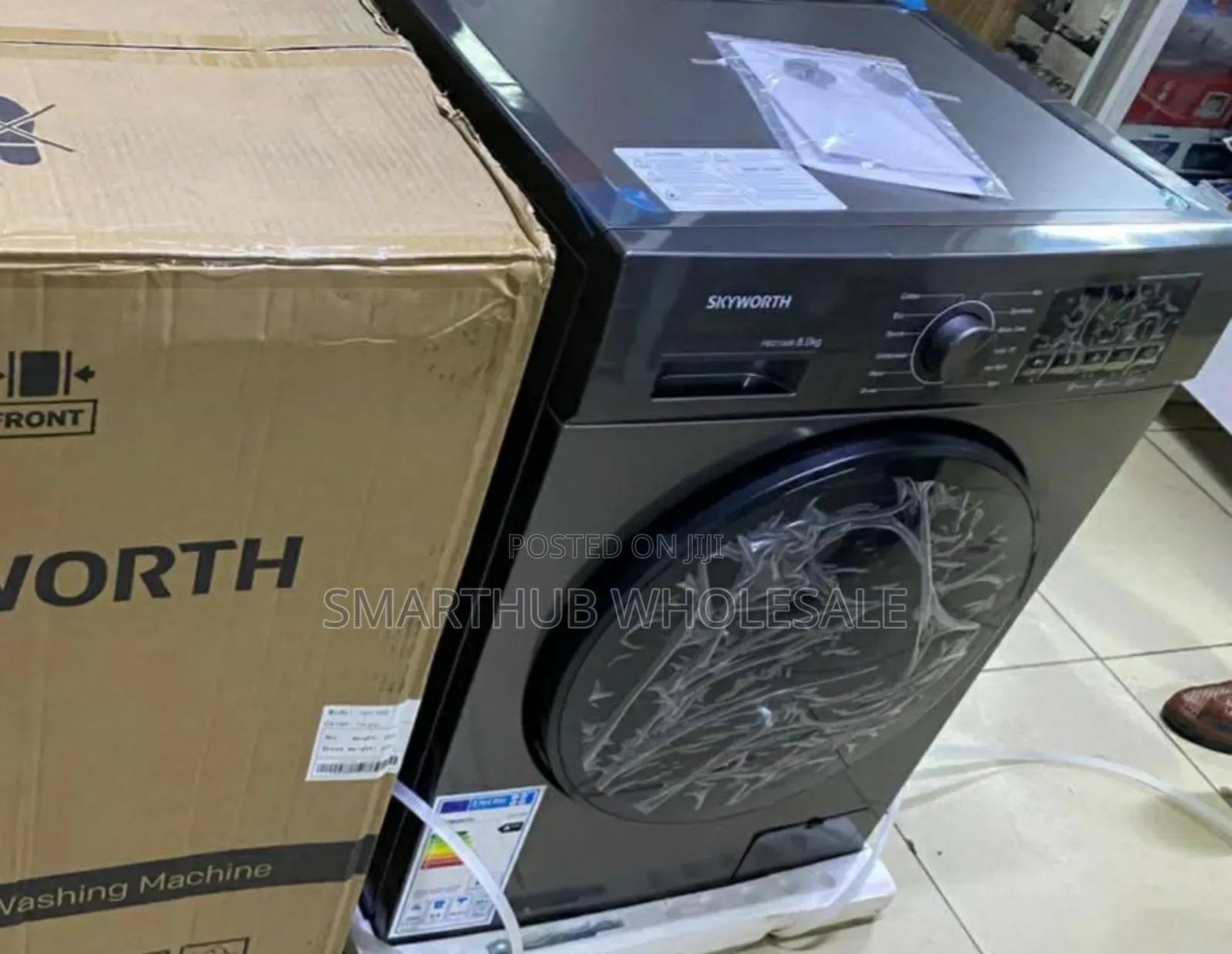 Washing Machine-- Skyworth 12kg Frontload Washing Machine Wash and Dry