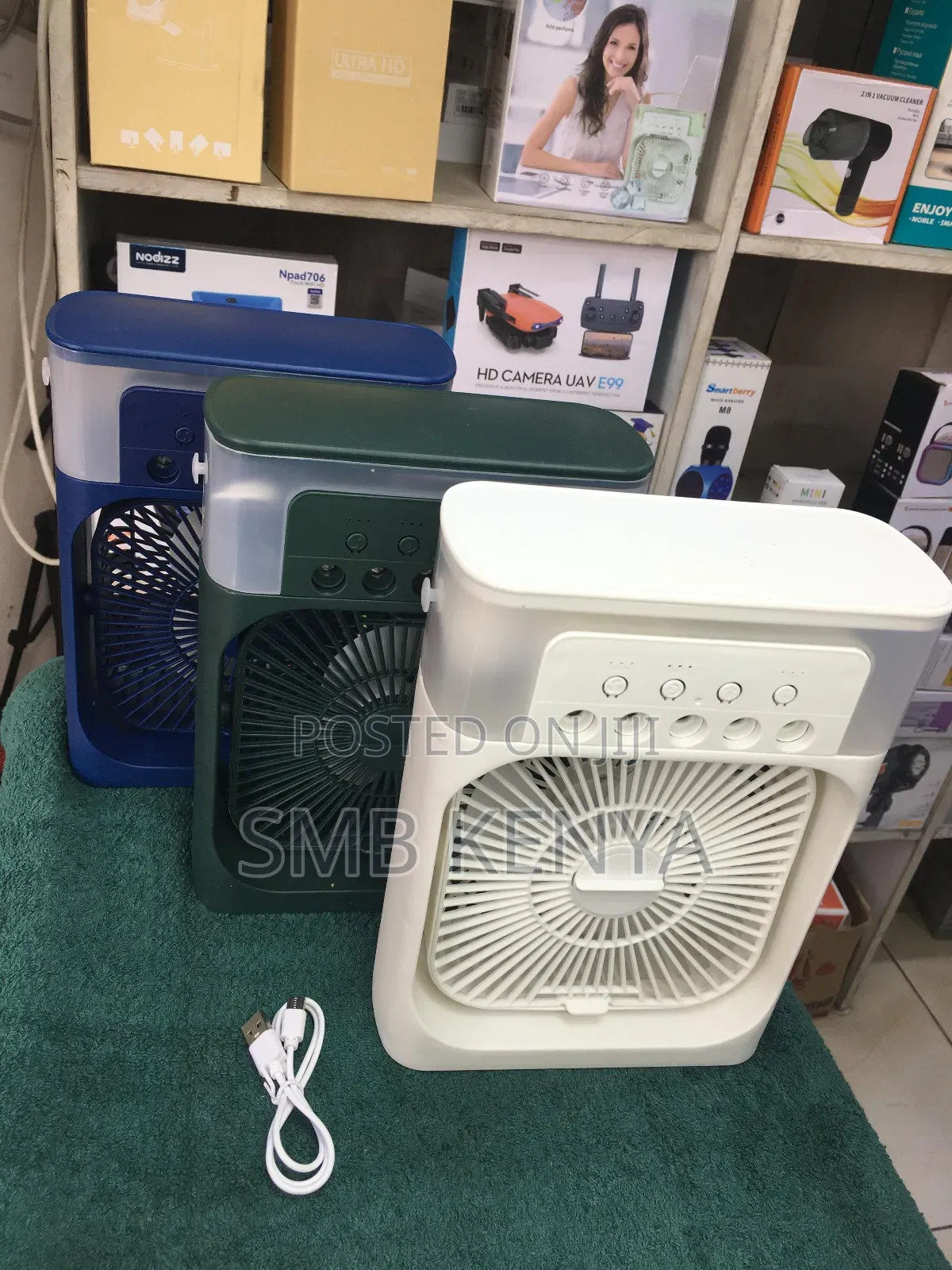 Portable Humidifier Air Cooler Fan