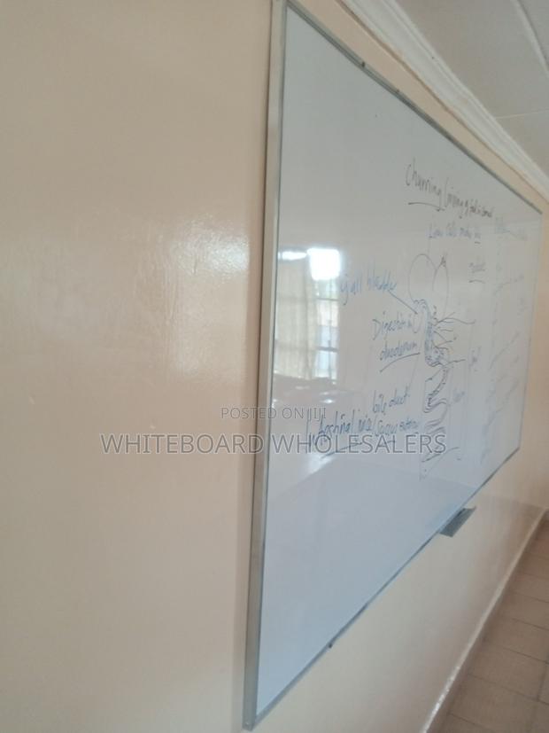 Wall Mount 8ft X 4ft Heavy Duty Whiteboard With Duster Holder - main view