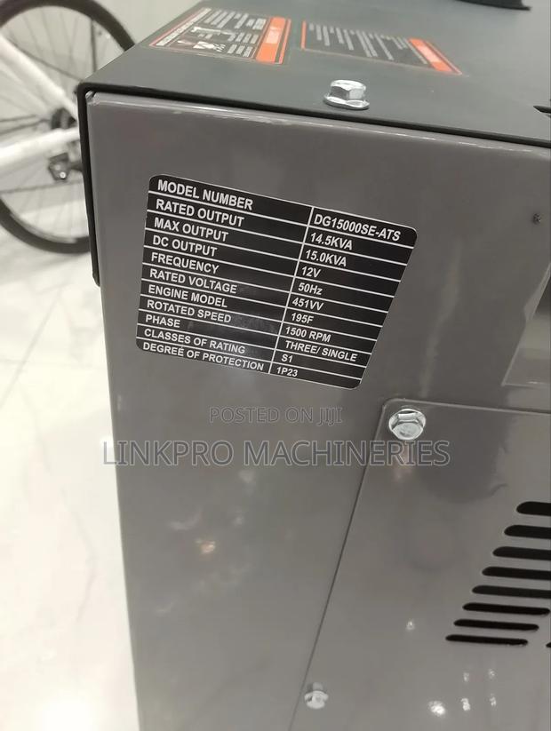 15kva Cigma Uk Diesel Generator - thumbnail 3