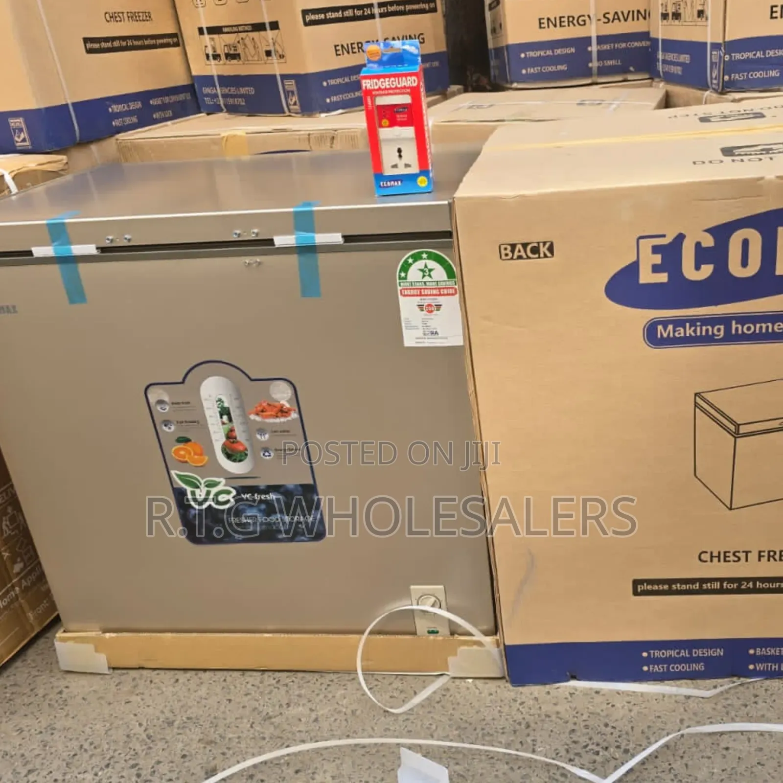 Ecomax 119 L Deep Chest Freezer – Compact Efficient