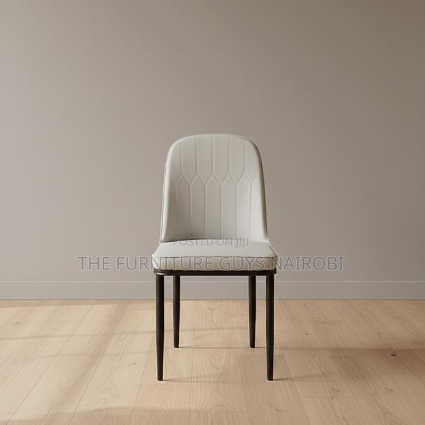 Premium Pu Leather Dining Chair – Minimalist Nordic Style