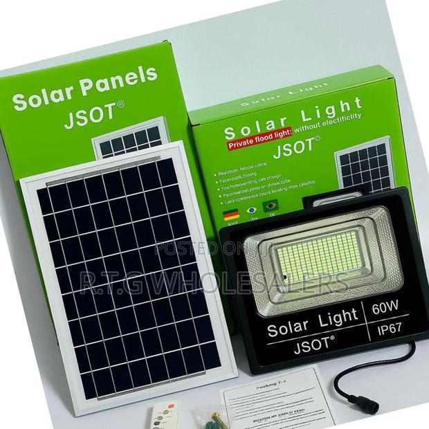 Solar Flood Light Us‐60w – Bright Outdoor Led Lighting