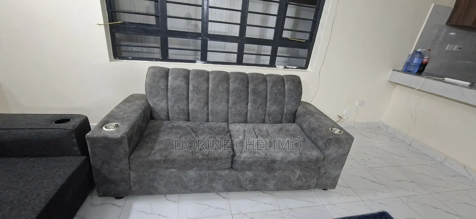 Grey 2 Seater and Dark Grey 2 Seater